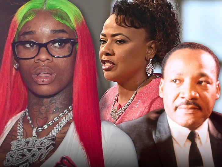 Sexxy Red Slammed By MLK Jr.'s Daughter Bernice Over AI Image