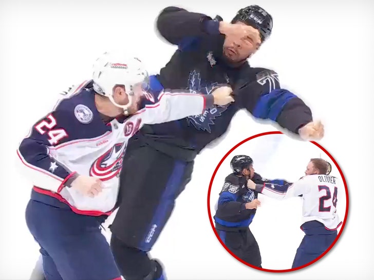 Mathieu Olivier Ryan Reaves fight x nhl 2