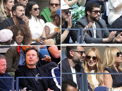 Kendall Jenner, Bad Bunny, Elon Musk and Lindsay Lohan Watching The US Open