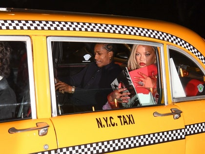 Rihanna ASAP Rocky Taxi New York Mothers Day  photos 5